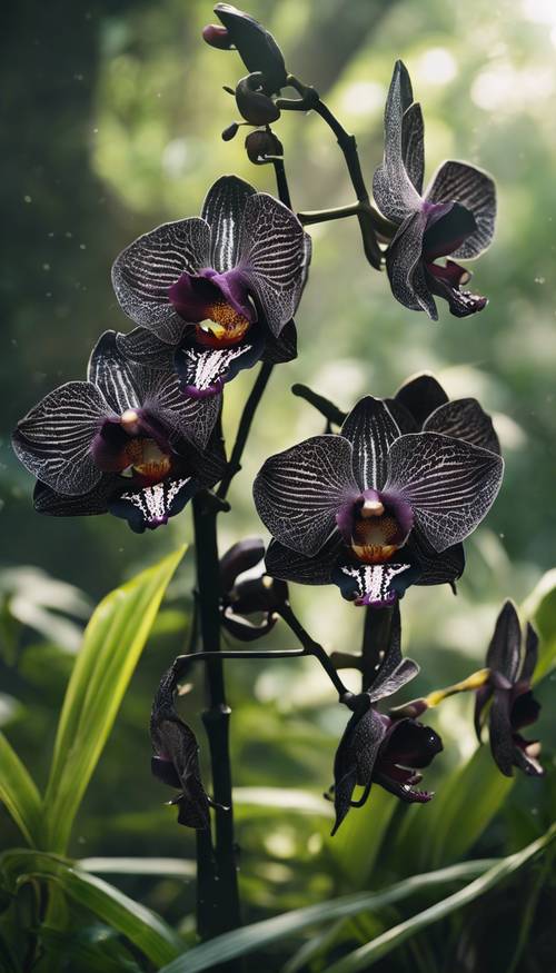 Orquídeas Negras Naturais vs. Híbridas: Conheça as diferenças