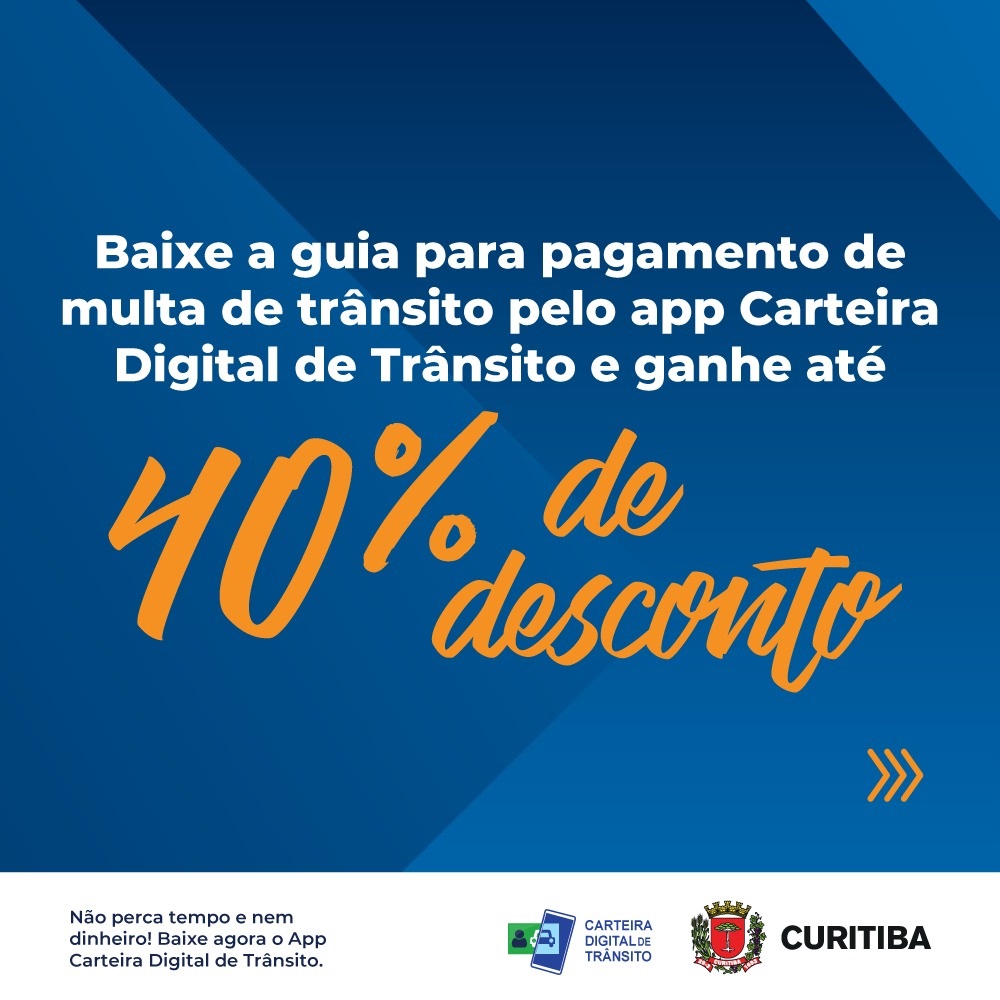 pagamento de multas com desconto