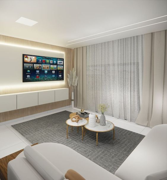 painel para tv na sala