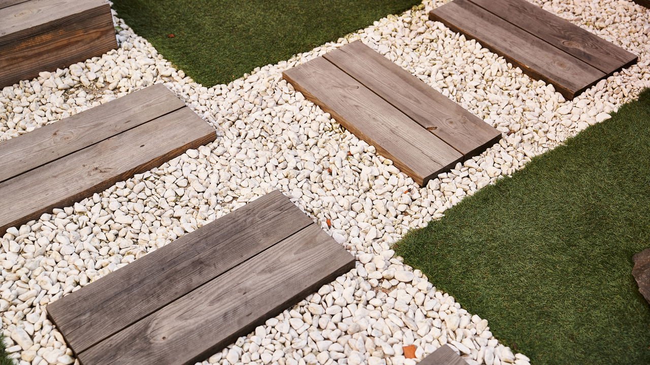 paisagismo com pedras