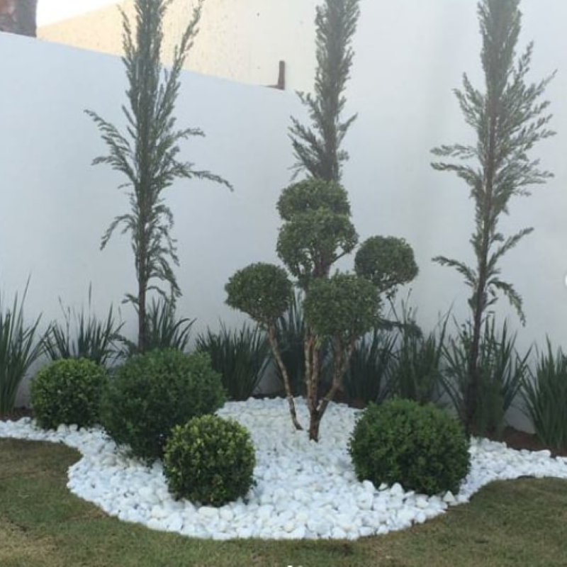 paisagismo com pedras