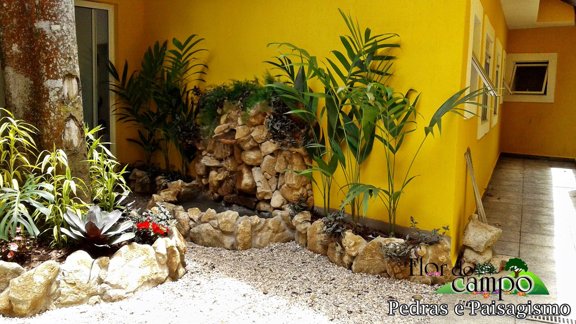 paisagismo com pedras