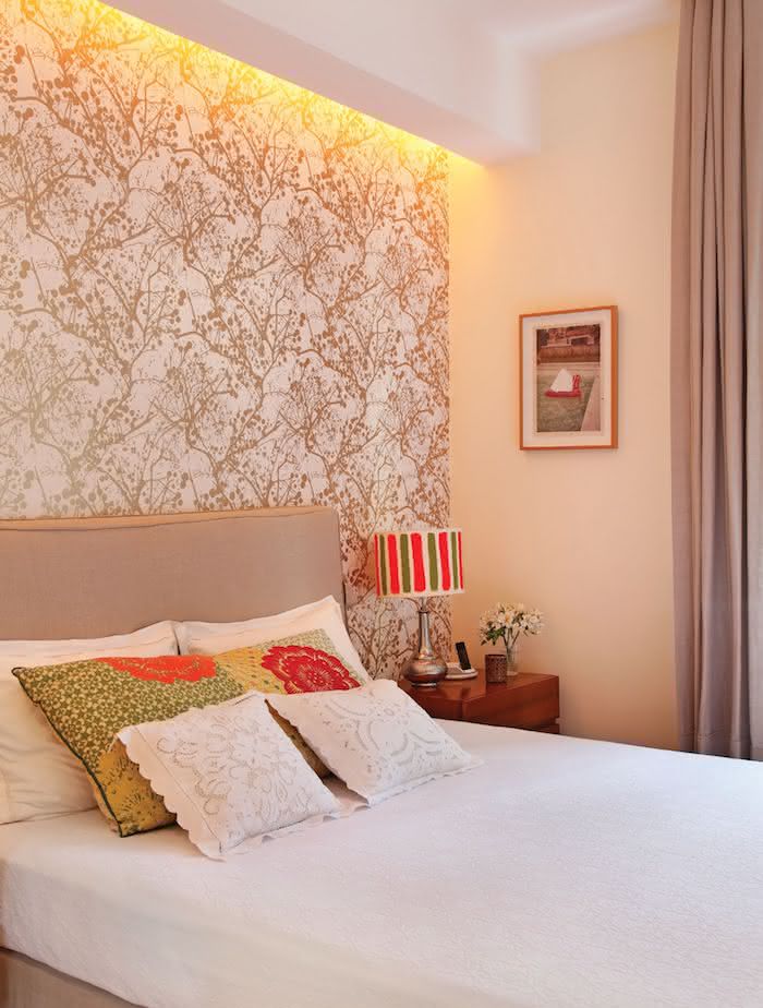 papel de parede para quarto de casal