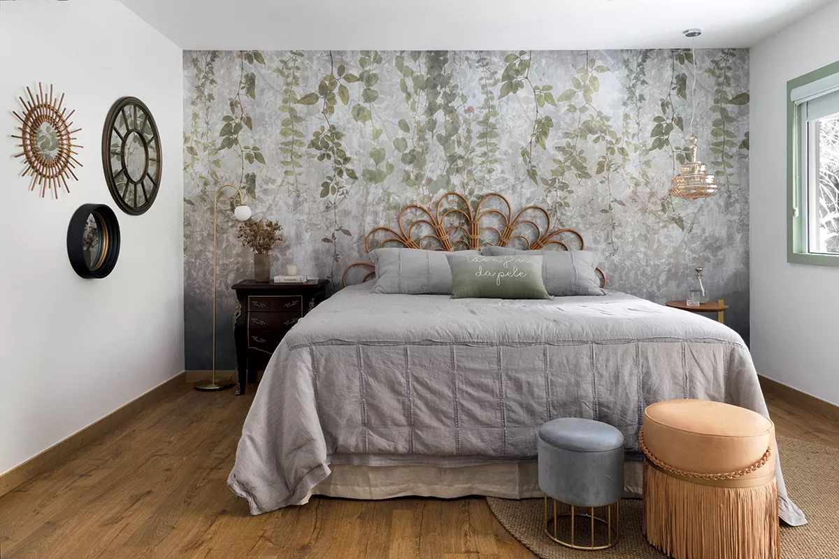 papel de parede para quarto de casal