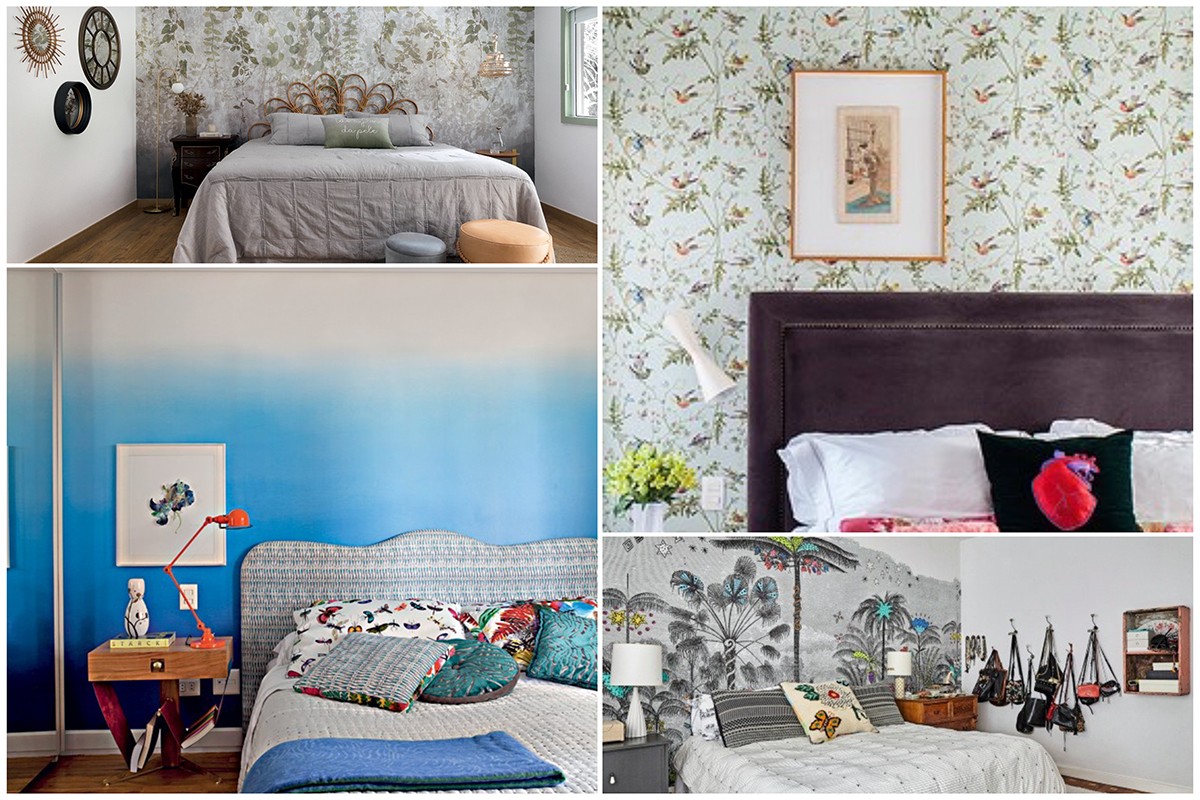 papel de parede para quarto de casal