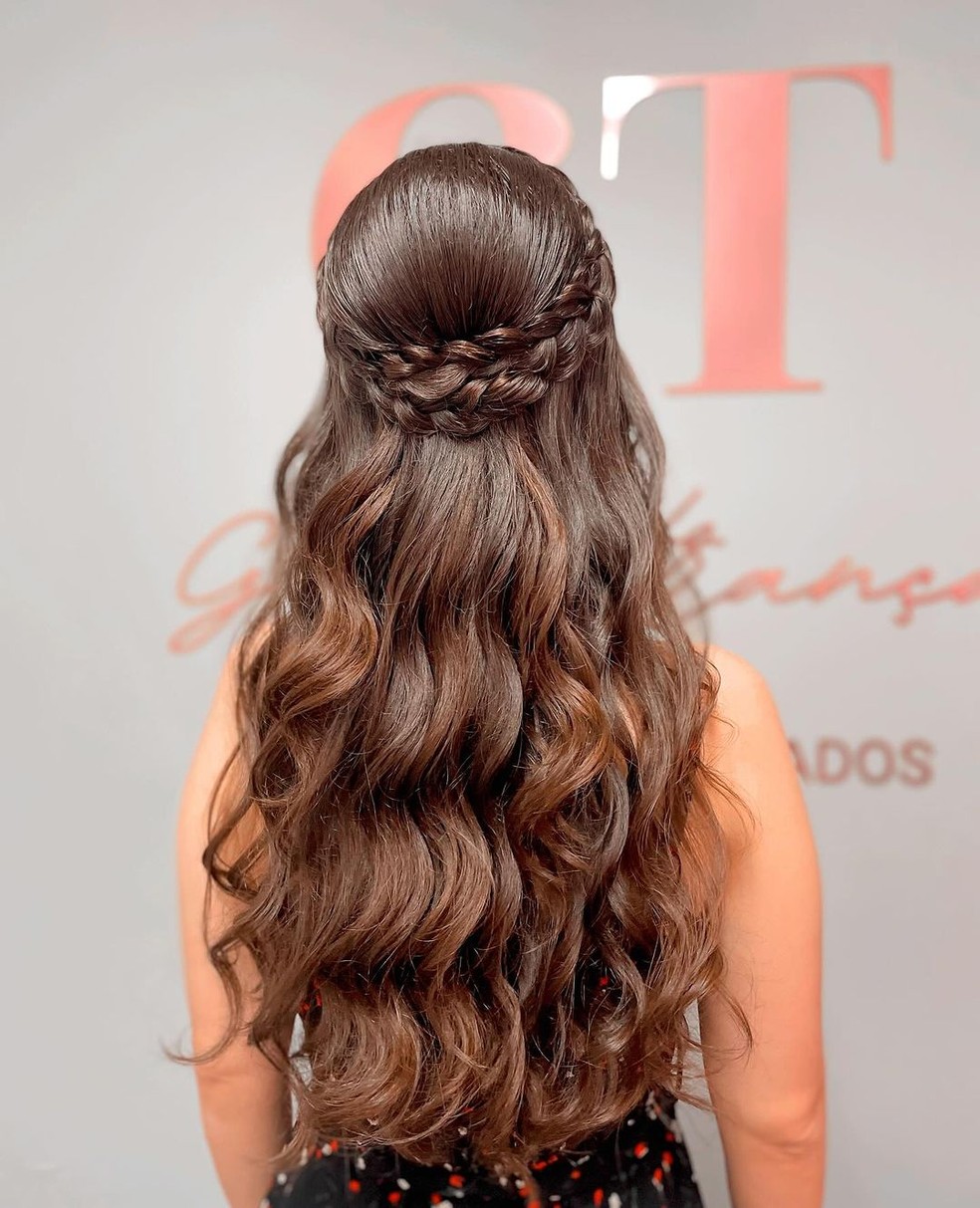 penteados para festa