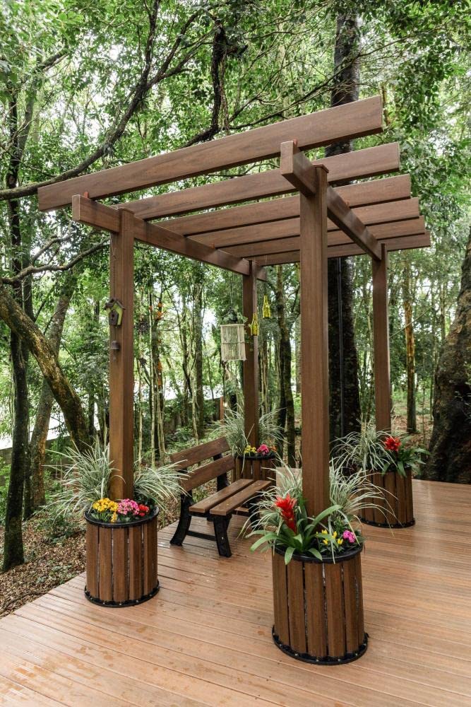 Pergolado com Cobertura: Vidro