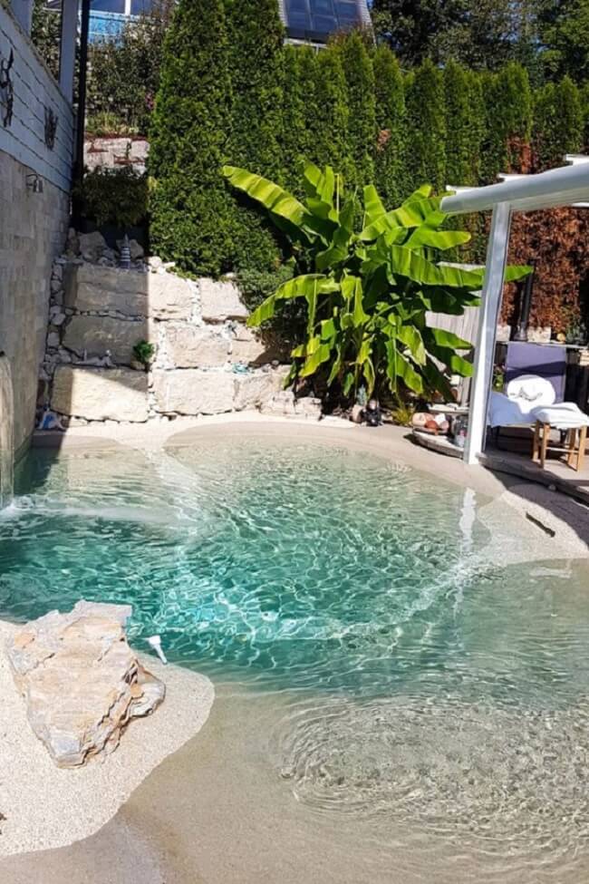 piscina de areia