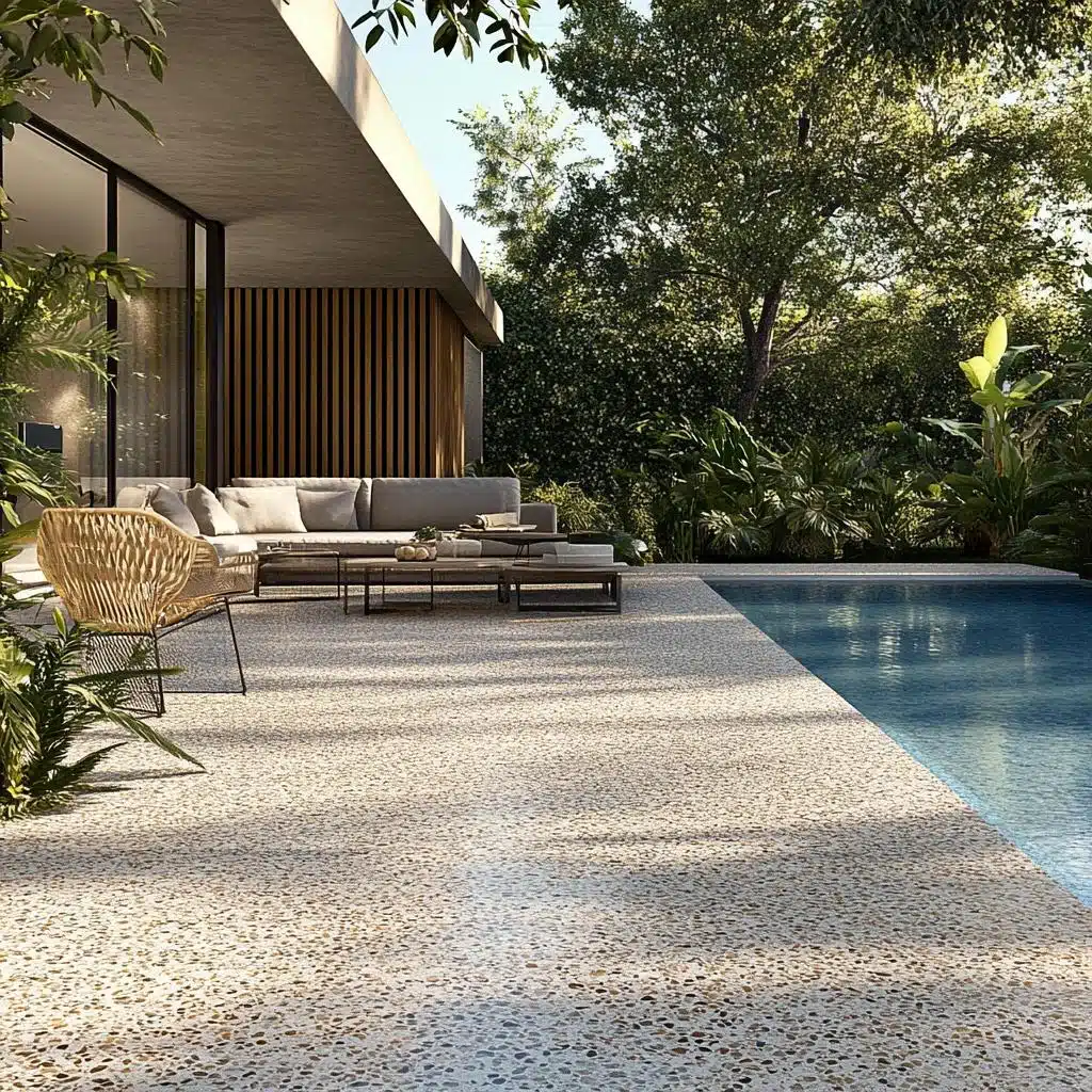 Guia Completo: Como Escolher o Piso Fulget Ideal para sua Área Externa; Piso Fulget Resinado vs. Cimentício: Qual a Melhor Opção para Seu Projeto?; Preço do Piso Fulget por m²: Quanto Custa Instalar e Onde Economizar; Manutenção do Piso Fulget: Dicas Essenciais para Conservar seu Revestimento; Piso Fulget Drenante: A Solução Perfeita para Bordas de Piscina e Áreas Úmidas