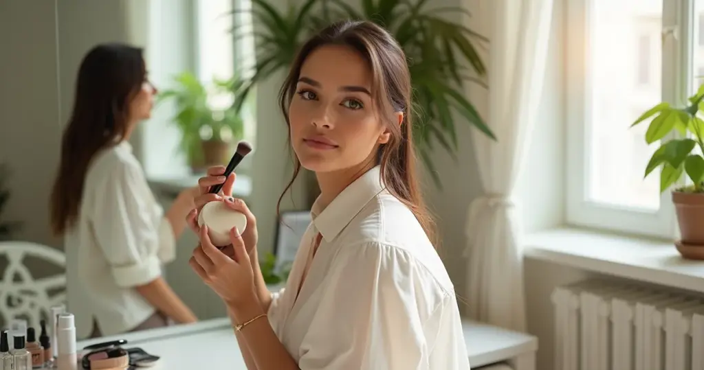 Pó translúcido: o acabamento que dura 12h sem peso na pele Pó translúcido: o acabamento que dura 12h sem peso na pele