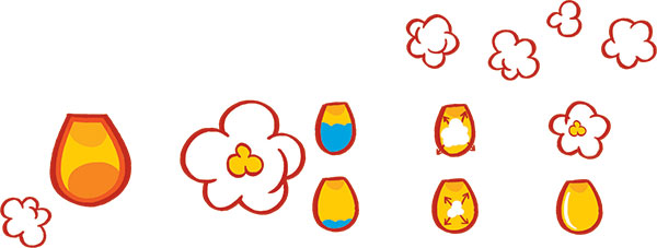 porque a pipoca estoura