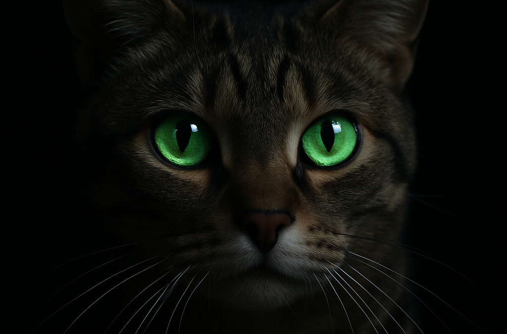 5 ideias de títulos:
1. O Mistério do Brilho nos Olhos dos Gatos: Entenda o Tapetum Lucidum
2. Gatos: Como o Tapetum Lucidum Permite a Visão Noturna?
3. A Ciência por Trás do Olhar Cintilante dos Felinos
4. Tapetum Lucidum: O Espelho Biológico nos Olhos dos Gatos
5. Por Que os Olhos dos Gatos Brilham? Desvendando a Anatomia Felina