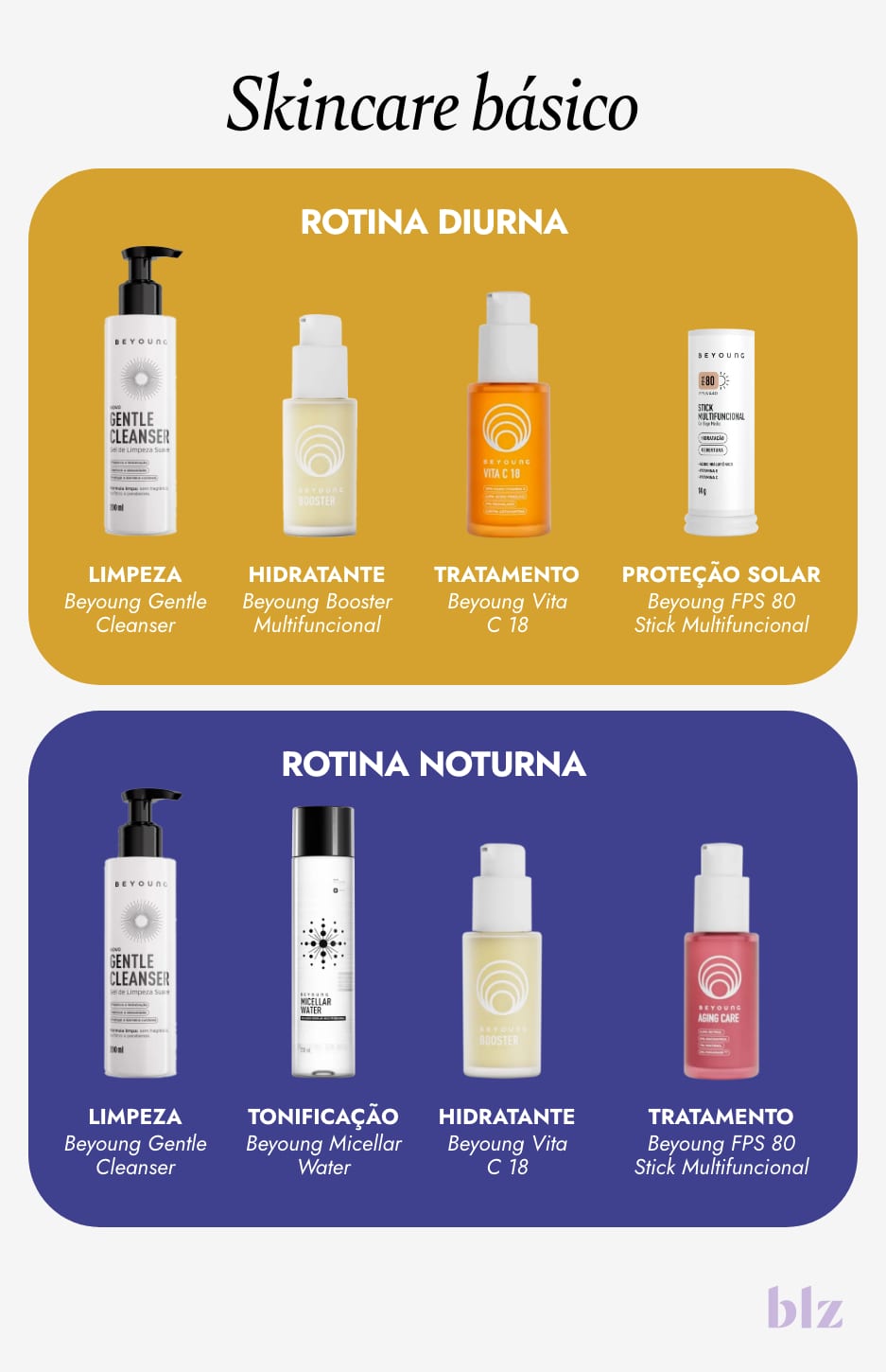 produtos de beleza multifuncionais