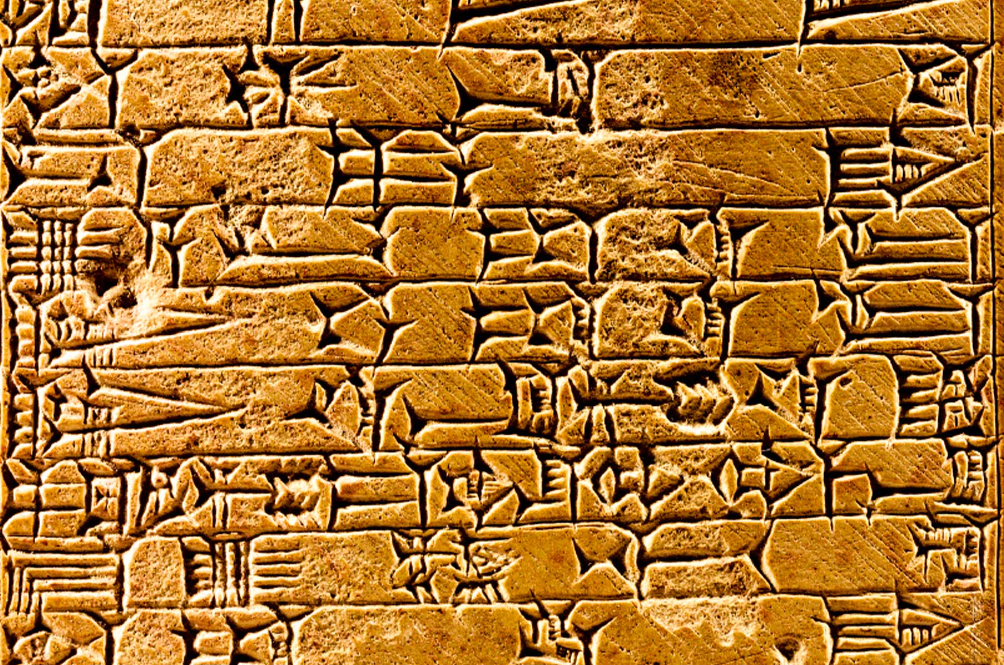 quando foi a invenção da escrita cuneiforme