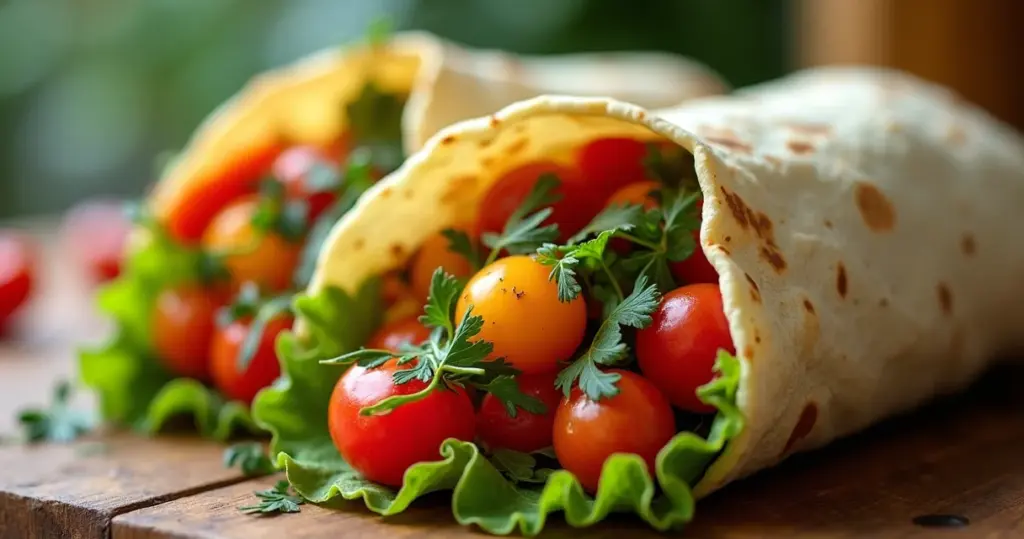 Receitas de Wraps Vegetarianos: 7 opções incríveis [Fáceis]