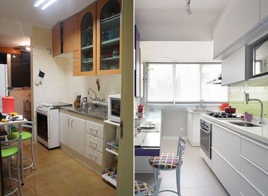 reforma de cozinha americana