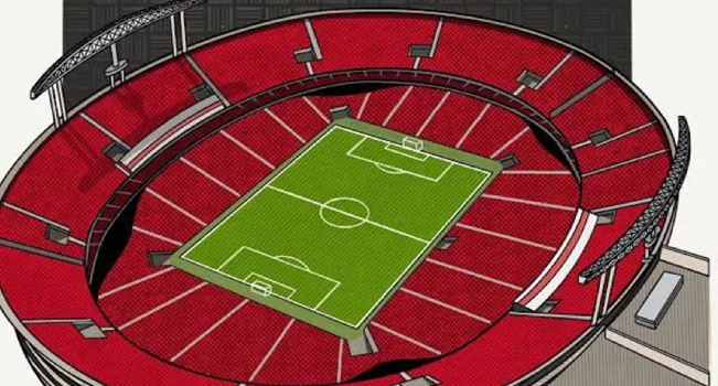 reforma de estádio de futebol