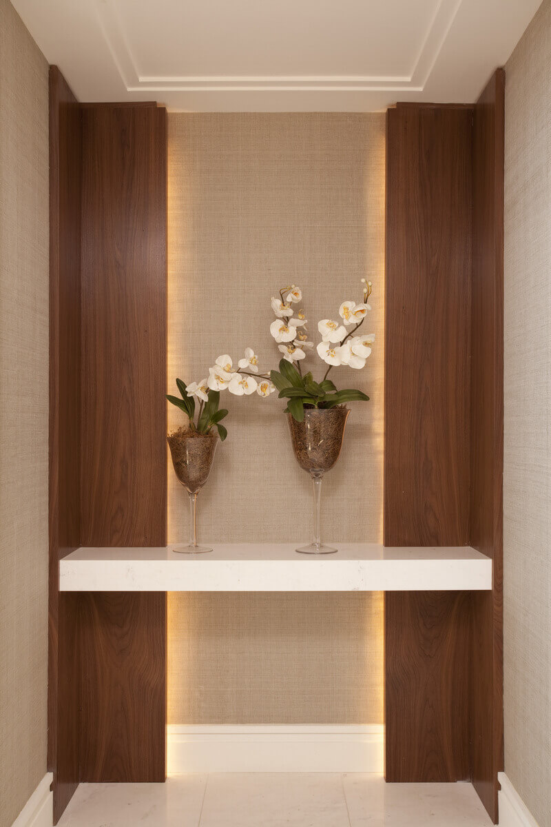 reforma de hall de elevador