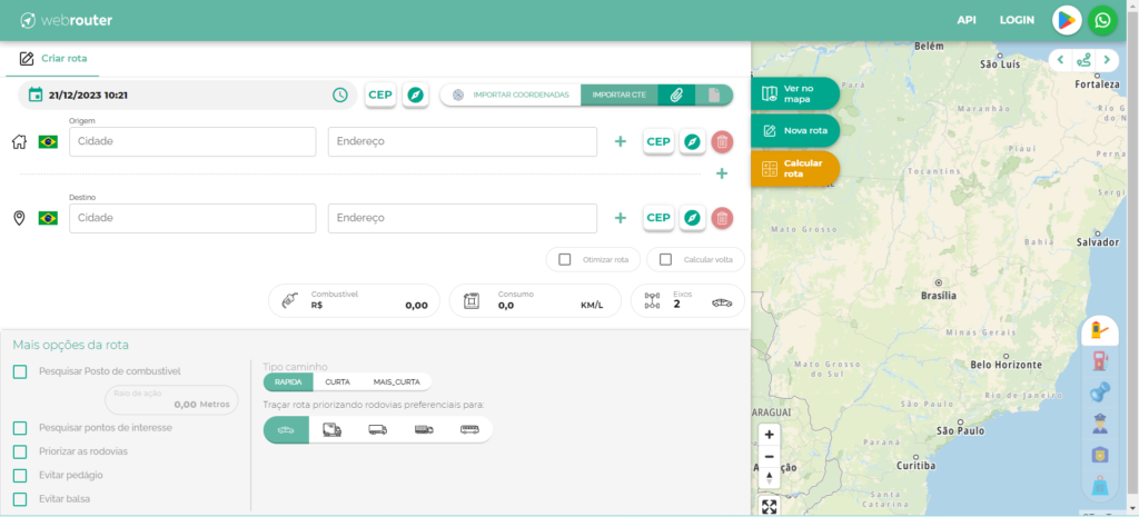 roteirizador de entregas mei