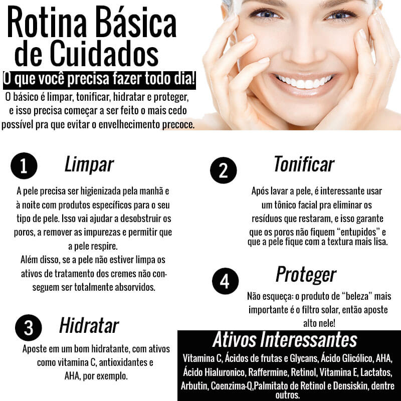 Guia Completo: Como Montar sua Rotina Anti-Idade Diurna e Noturna