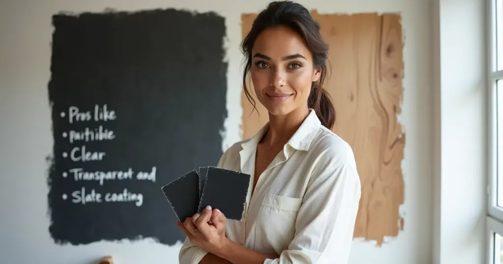 Tinta Lousa Preta ou Transparente: Qual Escolher Sem Jogar Dinheiro Fora?