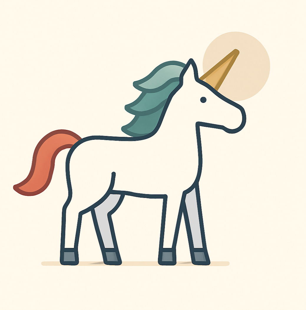 como desenhar um unicórnio fofo passo a passo