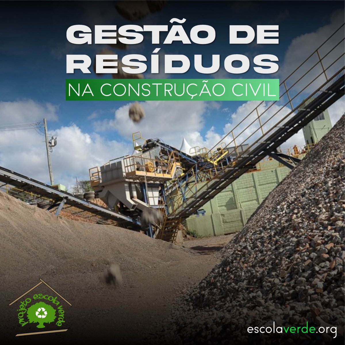 principais desafios reciclagem rcc