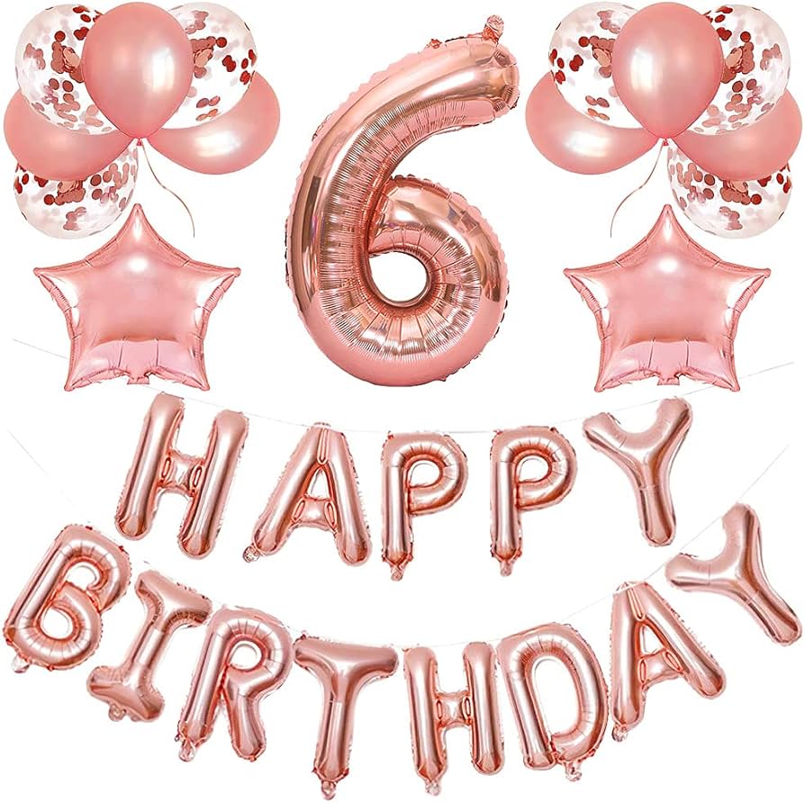 mensagens de aniversário para 6 anos