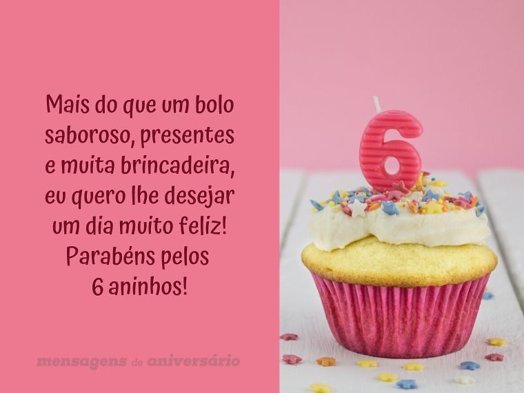 filho 6 anos aniversário