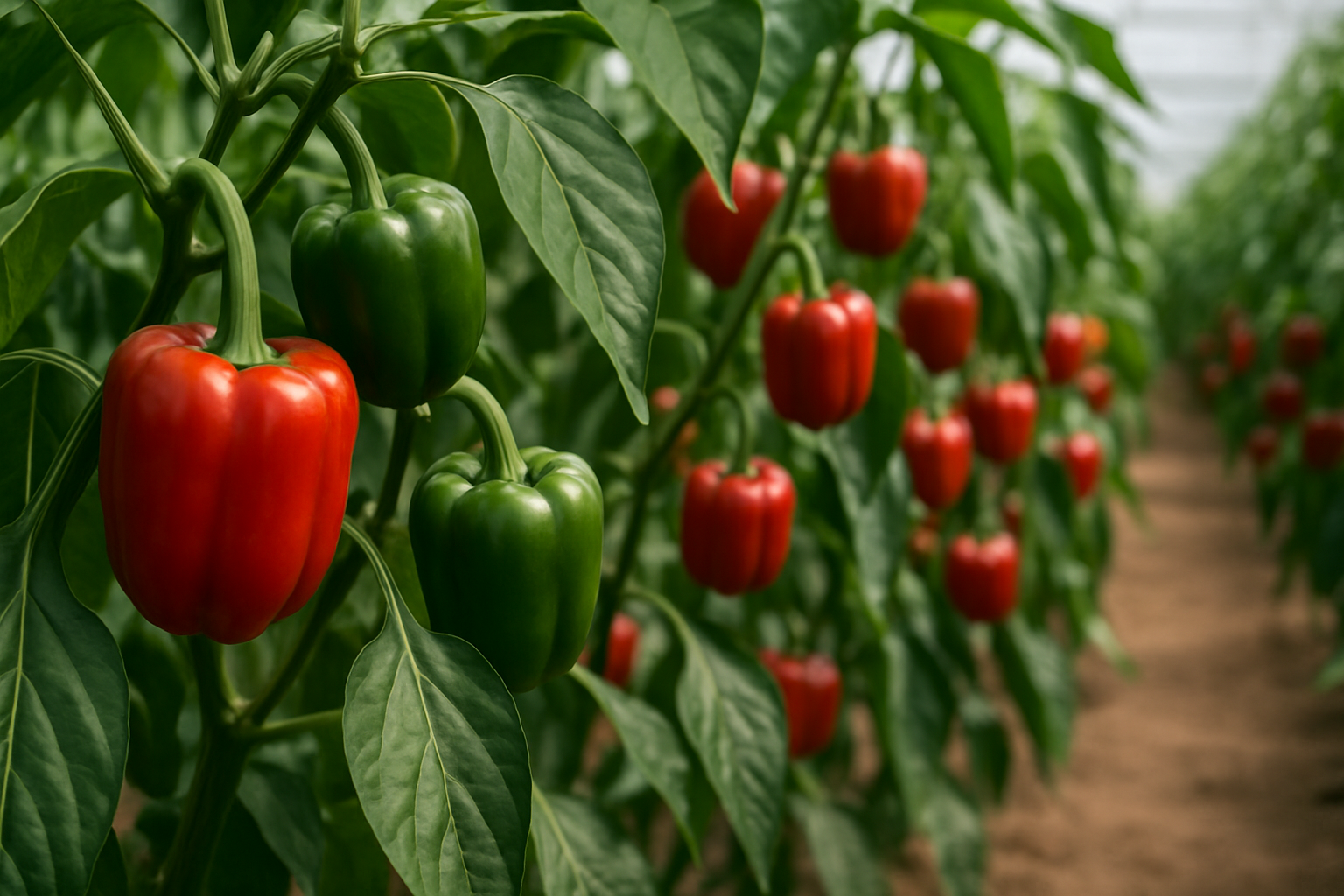 por que meu pimentão em vaso não produz