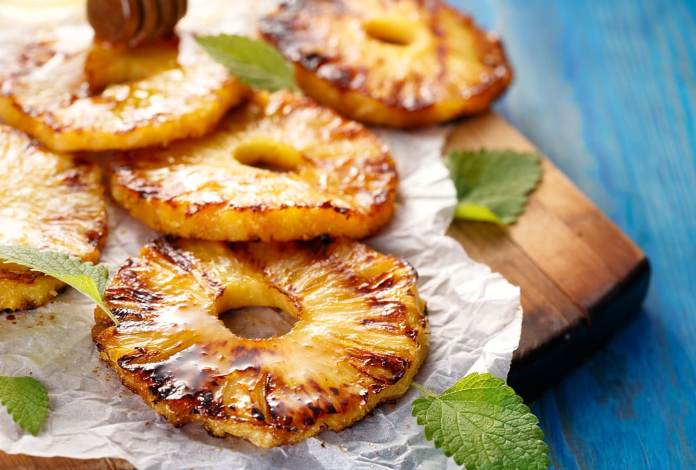 abacaxi assado forno ou air fryer qual melhor