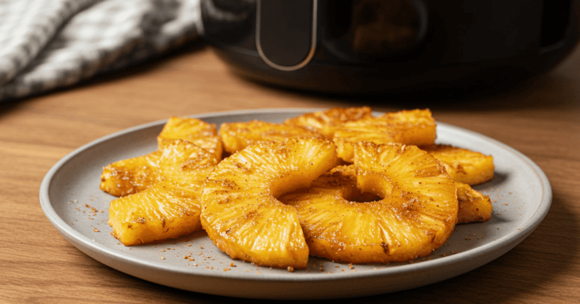 melhores receitas abacaxi assado air fryer