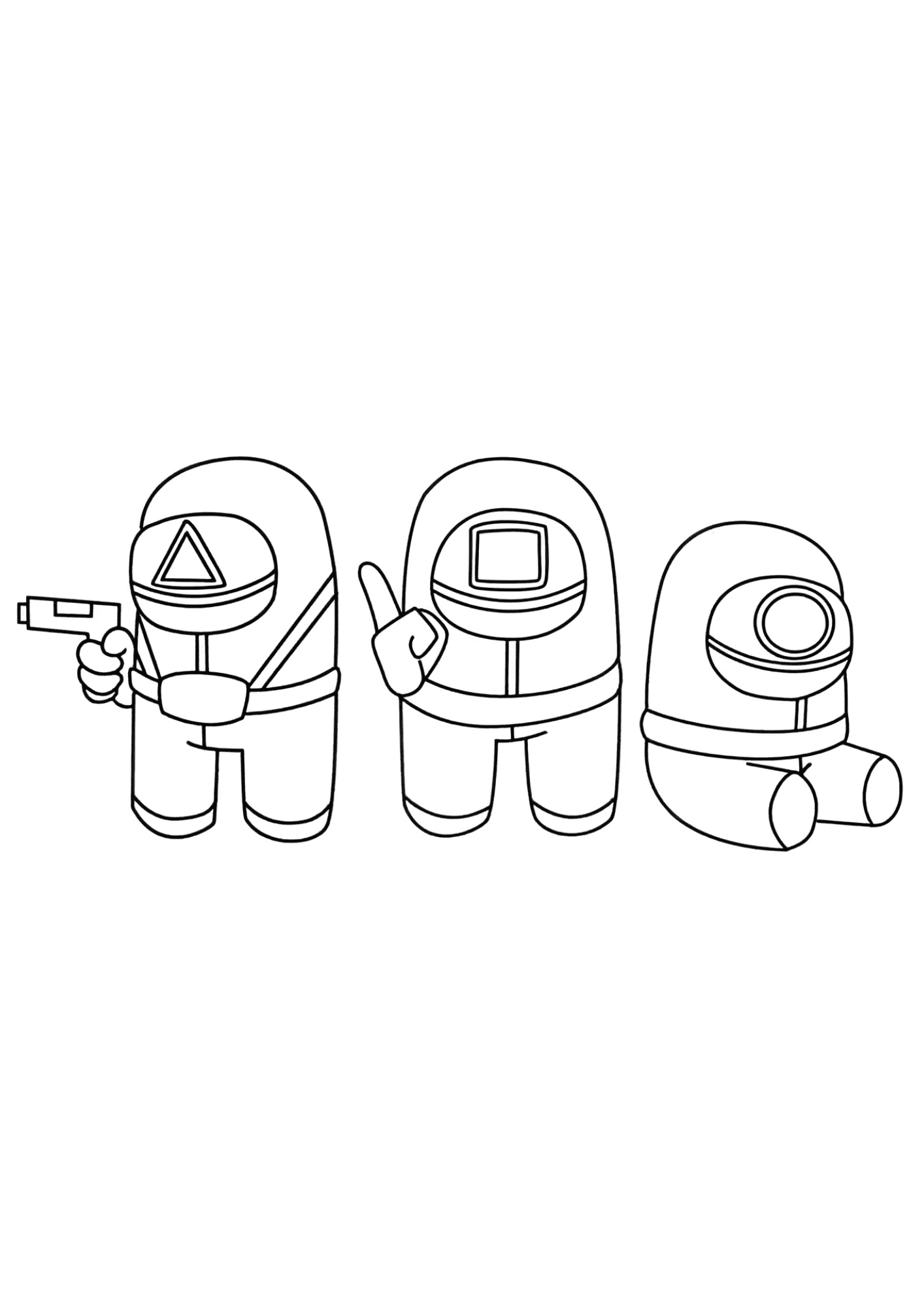 como usar as cores oficiais do among us em desenhos