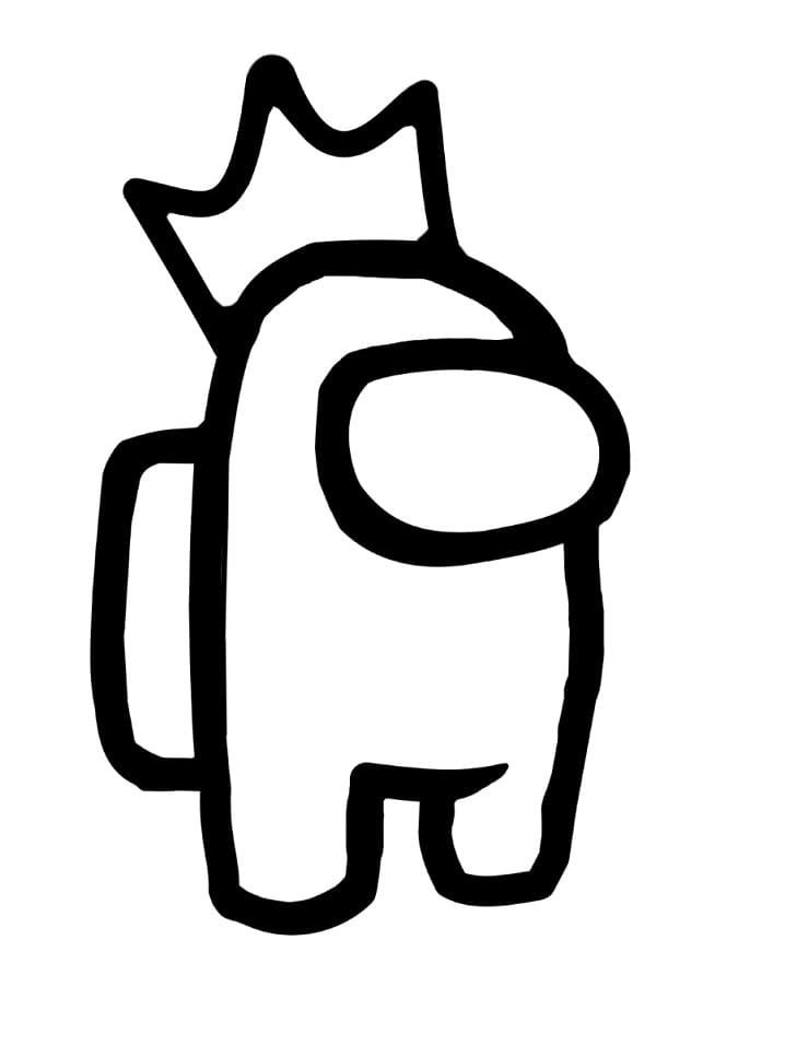 melhores desenhos de among us para pintar