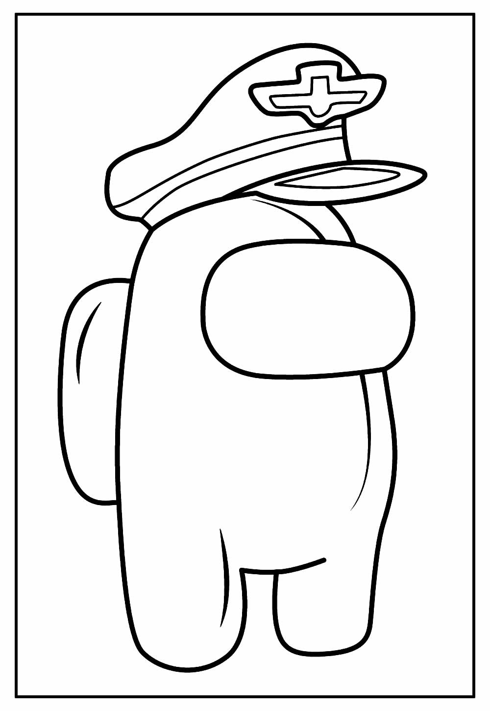 desenhos de among us vs outros jogos para colorir