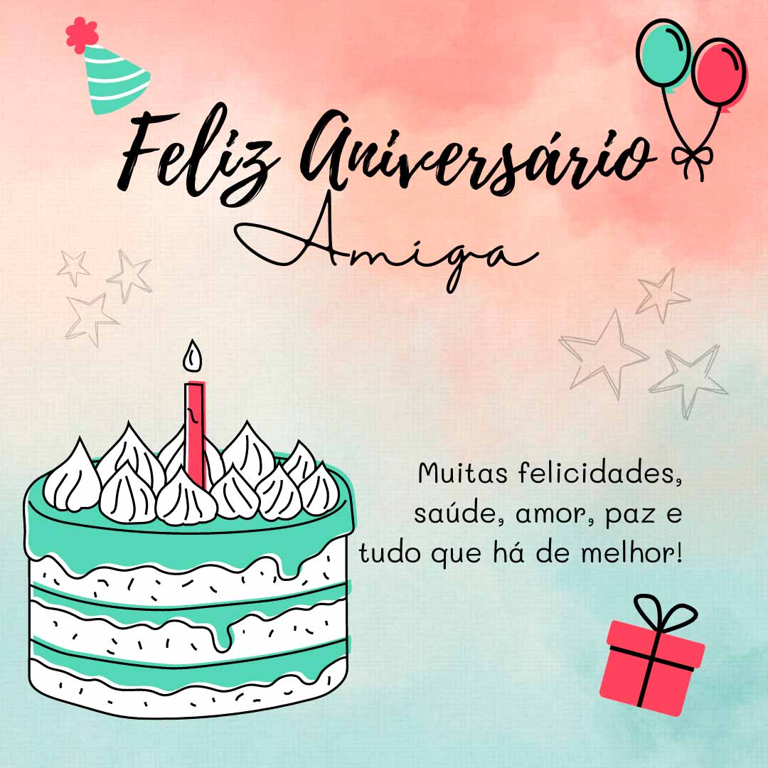 frases de aniversário para amiga engraçada