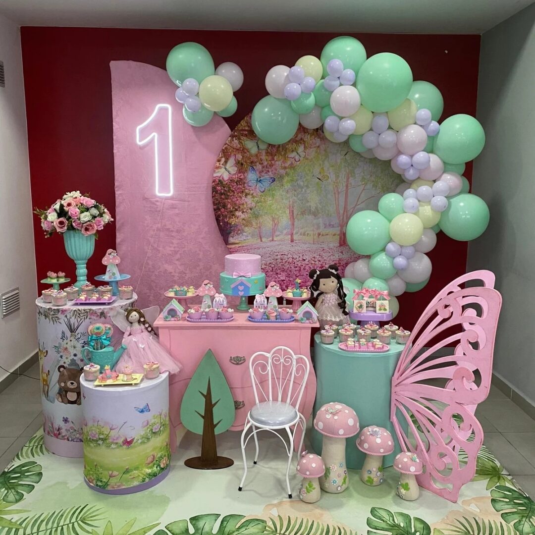 temas festa infantil 1 ano menina 2026