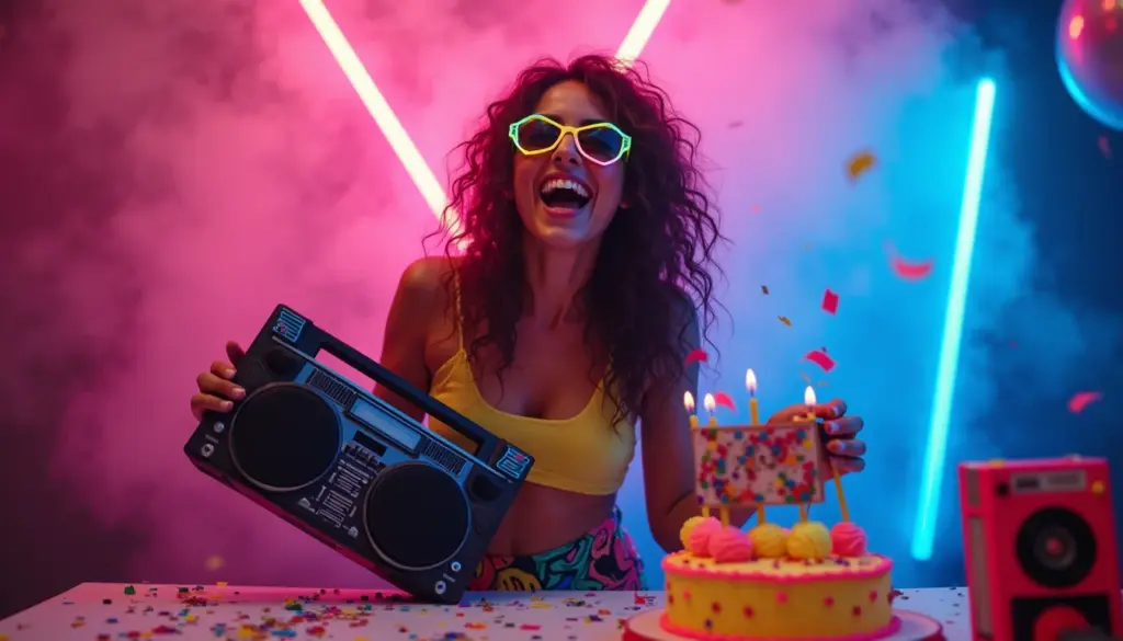 57 Ideias Incríveis para Aniversário Tema Anos 80 que Vão Arrasar