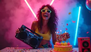 57 Ideias Incríveis para Aniversário Tema Anos 80 que Vão Arrasar