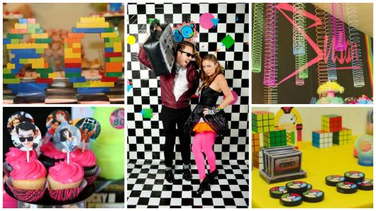 Ideias de bolo anos 80