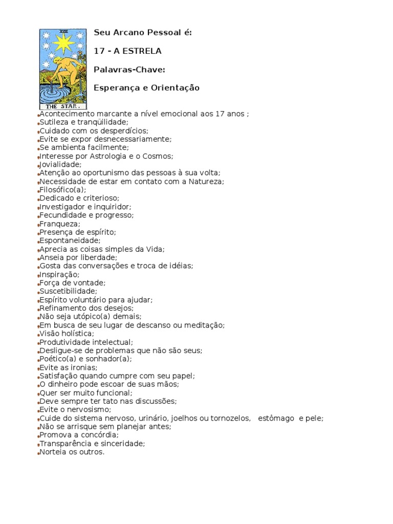 como calcular arcano pessoal