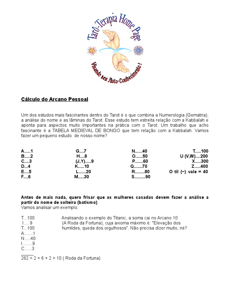 erros comuns ao calcular arcano pessoal