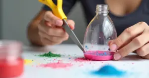 Artesanato com Garrafa Pet Pequena: Guia Passo a Passo para Iniciantes Artesanato com Garrafa Pet Pequena: Guia Passo a Passo para Iniciantes