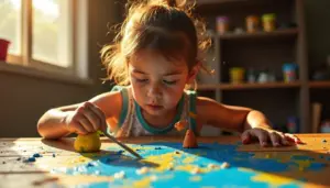 Atividades artes que prendem a atenção do seu filho por horas