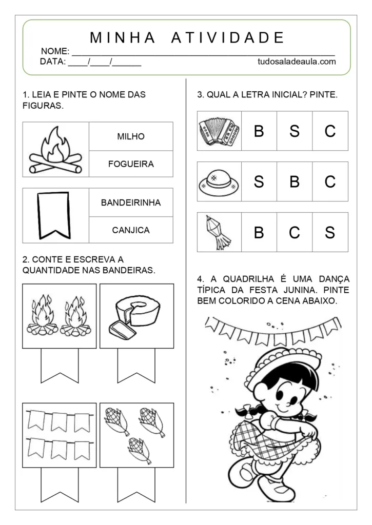 brincadeiras festa junina educação infantil