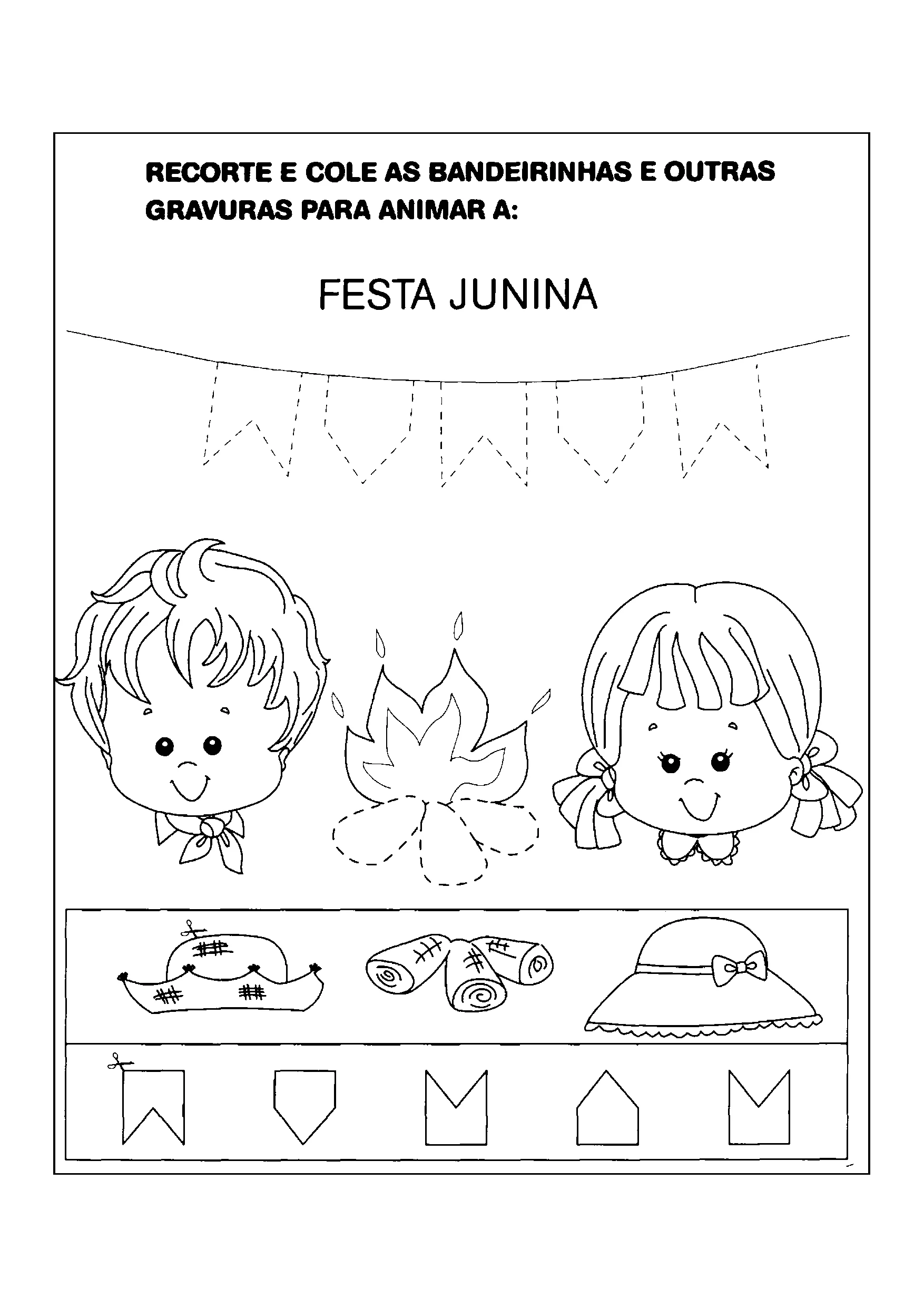 comidas típicas festa junina educação infantil