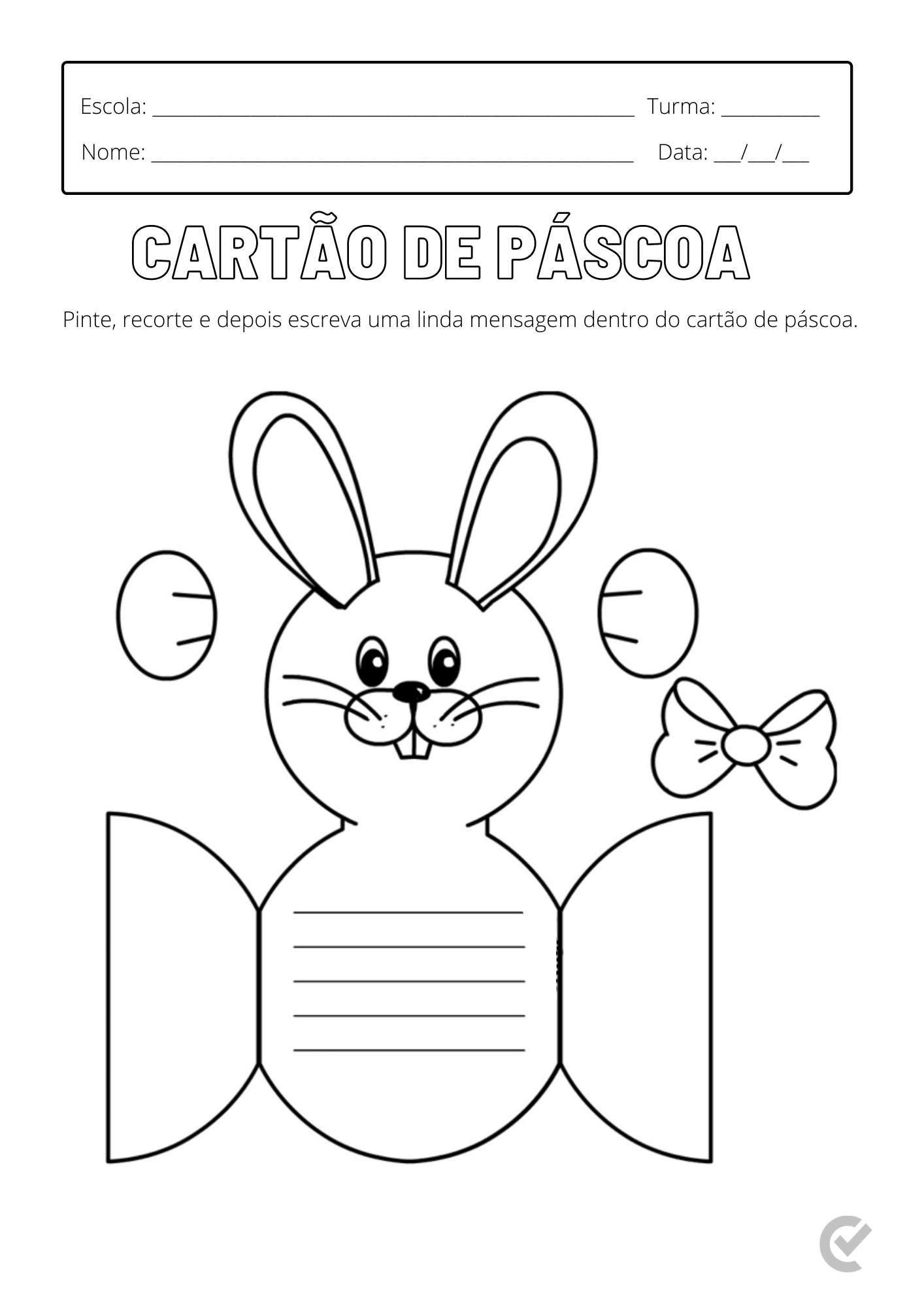 atividades páscoa educação infantil