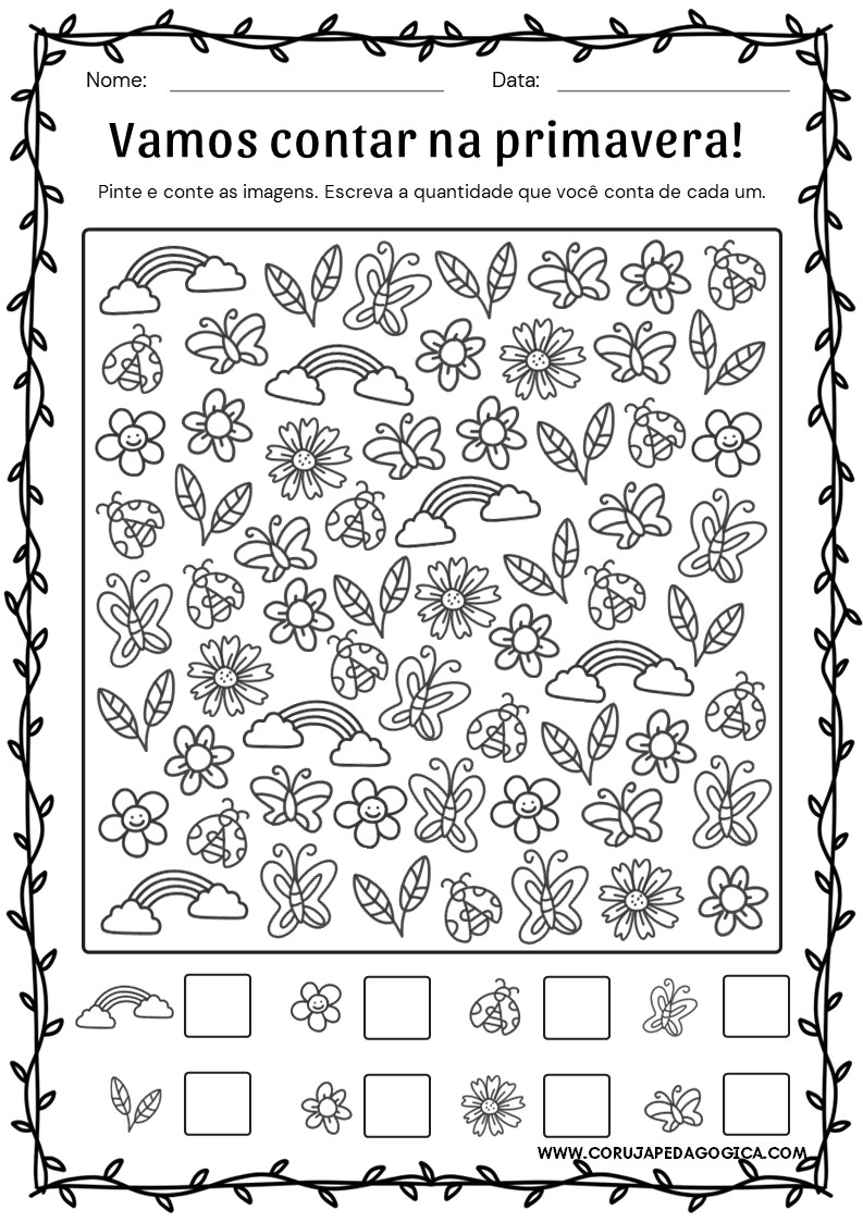 atividades de primavera para o ar livre