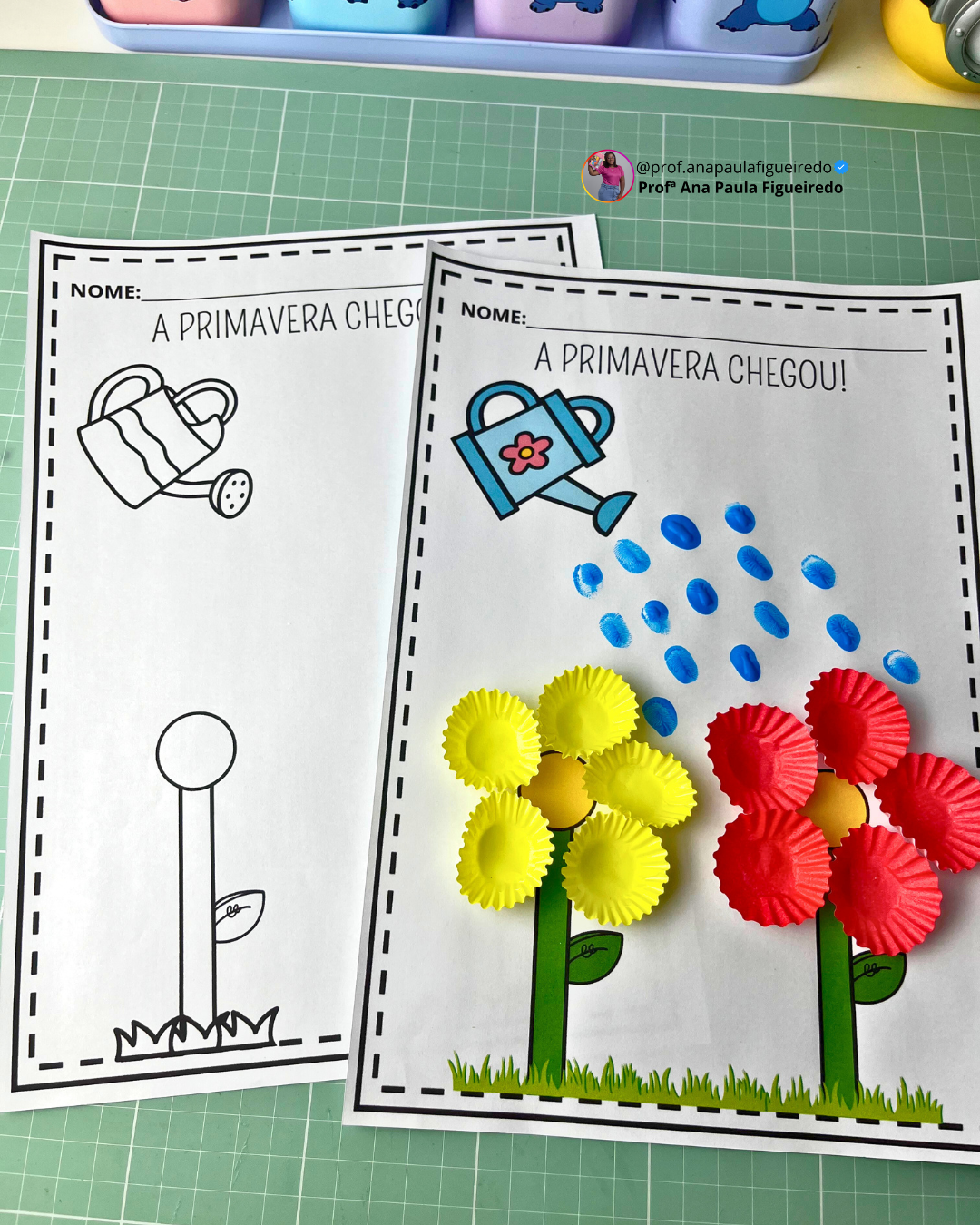 atividades de primavera para creche