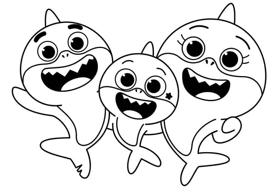 desenho baby shark para baixar